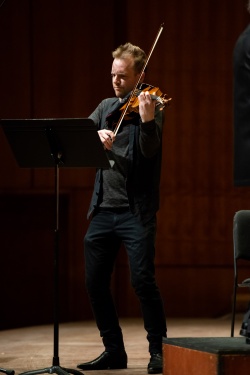 Marc Djokic performing Rival's Violin Concerto
